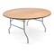 Atlas Commercial Products Titan Series 54 Round Wood Folding Table WFT5-54R - alternate 1